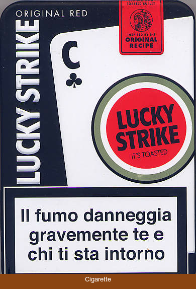 Lucky Strike Tin Pack LUCKY Original Red cigarettes