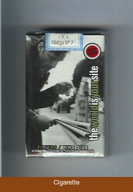 Lucky Strike TheWorldIsYourSite Filters King Size cigarettes soft box