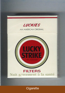 Lucky Strike Filter 25s cigarettes hard box