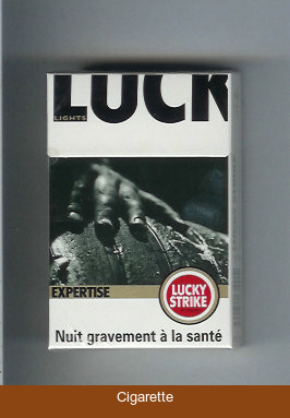 Lucky Strike Expertise Lights cigarettes hard box