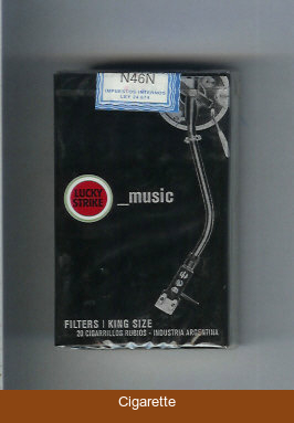 Lucky Strike Urbconnexion Music cigarettes soft box