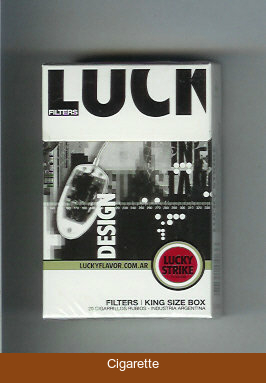 Lucky Strike Filters Design cigarettes hard box