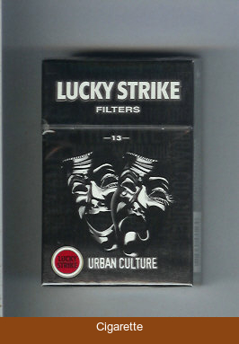 Lucky Strike Urban Culture Filters 13 cigarettes hard box