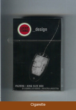 Lucky Strike Urbconnexion Design cigarettes hard box