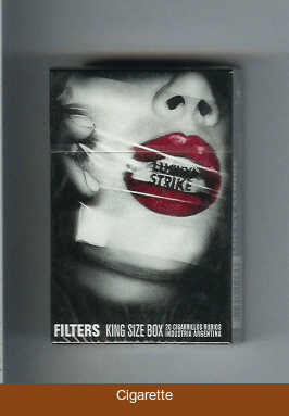 Lucky Strike FlavorChickHere Filters King Size Box cigarettes hard box