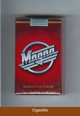 Magna Smooth Full Flavor red cigarettes soft box