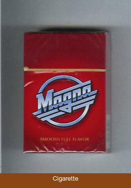 Magna Smooth Full Flavor red cigarettes hard box