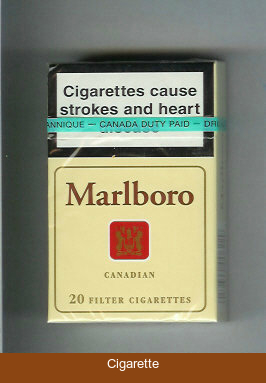 Marlboro Canadian 20 Filter cigarettes hard box