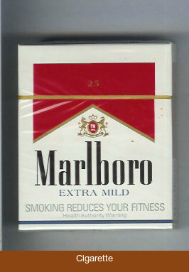 Marlboro Extra Mild 25 cigarettes hard box