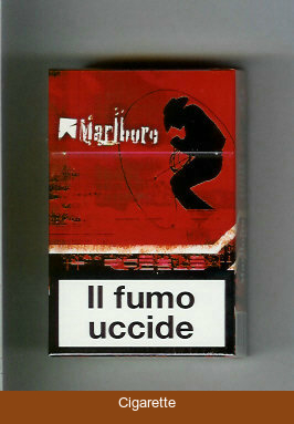 Marlboro King Size cigarettes collection design 2 hard box