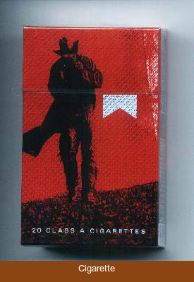 Marlboro Special Edition Barretos 2007 Cowboy acendendo cigarro red cigarettes hard box