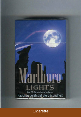 Marlboro collection design 1 Lights Filter cigarettes hard box