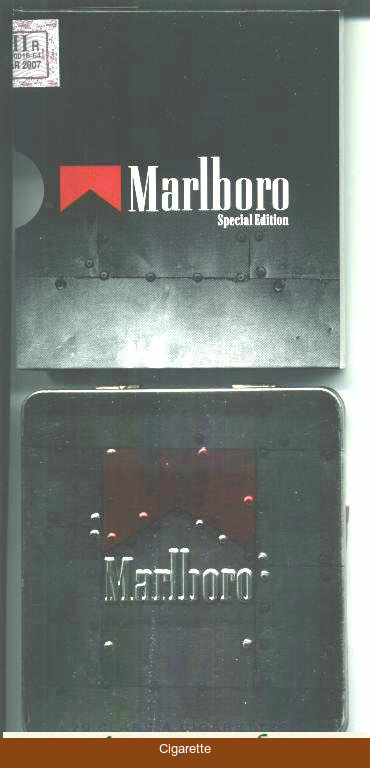 Marlboro Special Edition red TIN PACK cigarettes