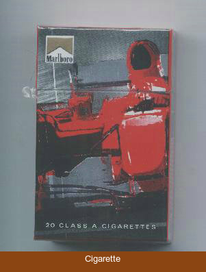 Marlboro Limited Edition Design F1 2.007 red cigarettes hard box