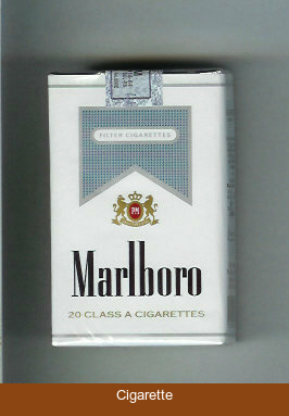 Marlboro white and grey cigarettes soft box