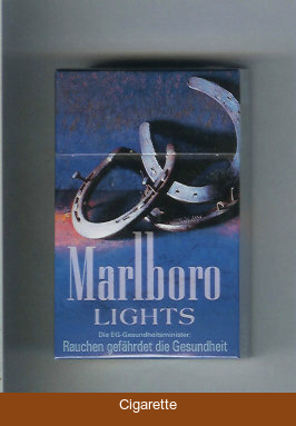Marlboro Cigarettes Lights hard box