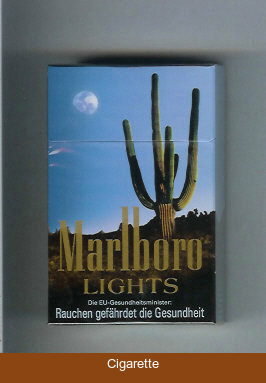 Marlboro filter cigarettes collection design 1 Lights hard box