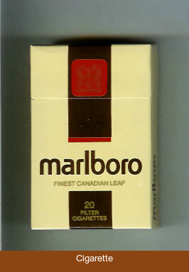 Marlboro Canadian cigarettes hard box