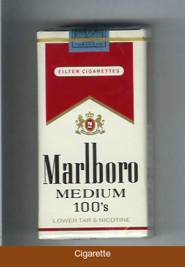 Marlboro Medium 100s cigarettes soft box