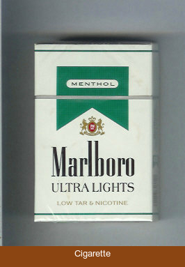 Marlboro Ultra Lights Menthol cigarettes hard box