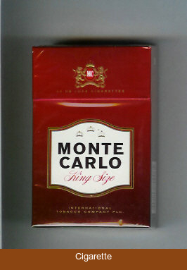 Monte Carlo cigarettes hard box