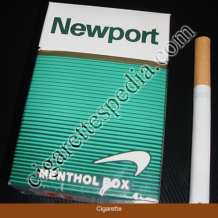 Newport Menthol cigarettes hard box
