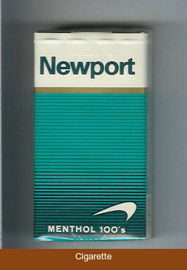 Newport Menthol 100s cigarettes soft box