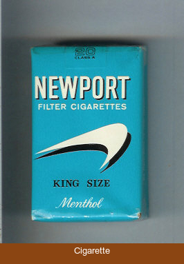 Newport Menthol old design Filter Cigarettes cigarettes soft box