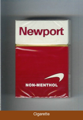 Newport Non Menthol cigarettes hard box