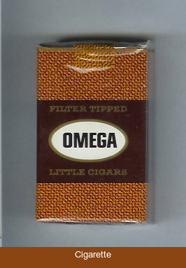 Omega Filter Tipped Little Cigars cigarettes soft box