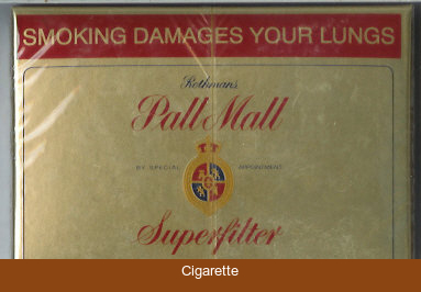 Pall Mall Rothmans Superfilter gold 30 cigarettes wide flat hard box