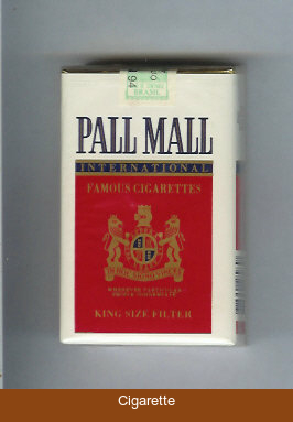 Pall Mall International Famous Cigarettes soft box
