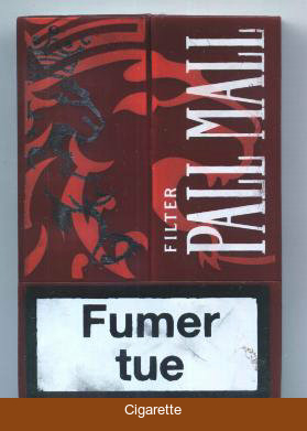 Pall Mall Famous American Cigarettes Filter 20 cigarettes Acrylic Pack