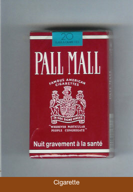 Pall Mall Famous American Cigarettes cigarettes soft box