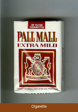 Pall Mall Extra Mild cigarettes soft box