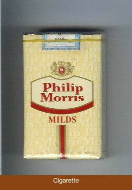 Philip Morris Milds cigarettes soft box