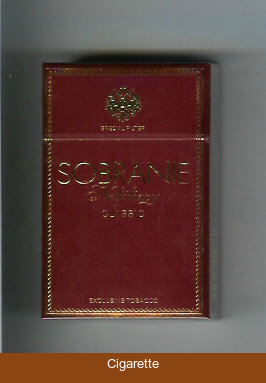 Sobranie Nobiliary Classic cigarettes hard box