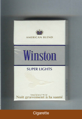 Winston Super Lights cigarettes American Blend