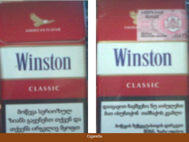 Winston Red Cigarettes Hard Box