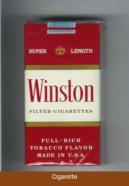 Winston Filter 100s Cigarettes soft box