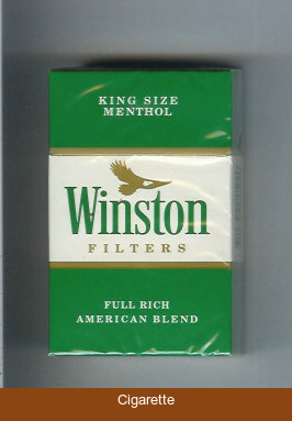 Winston Filter cigarettes Menthol American Blend