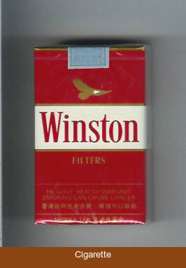 Winston cigarettes soft box