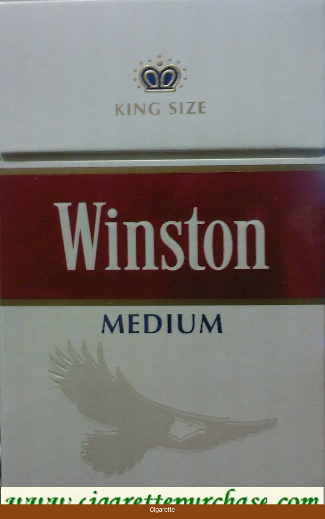 Winston MEDIUM Cigarettes Soft box