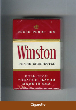 Winston Filter cigarettes Crush Proof box