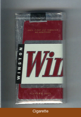 Winston Filters 100s cigarettes soft box