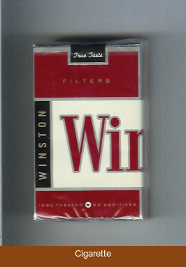 Winston Filters cigarettes soft box