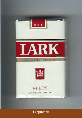 Lark Special Mild Tobaccos Milds Charcoal Filter white and red cigarettes soft box
