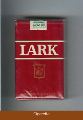 Lark red Cigarettes soft box