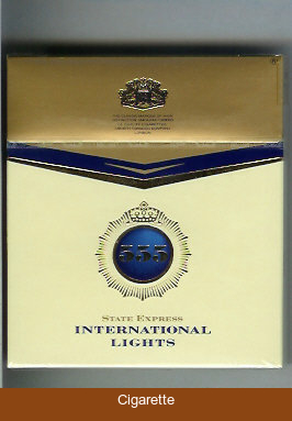 555 State Express International Lights Cigarettes china
