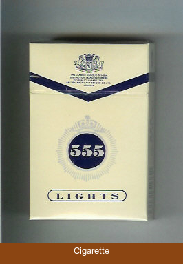 555 Lights white Cigarettes Indonesia